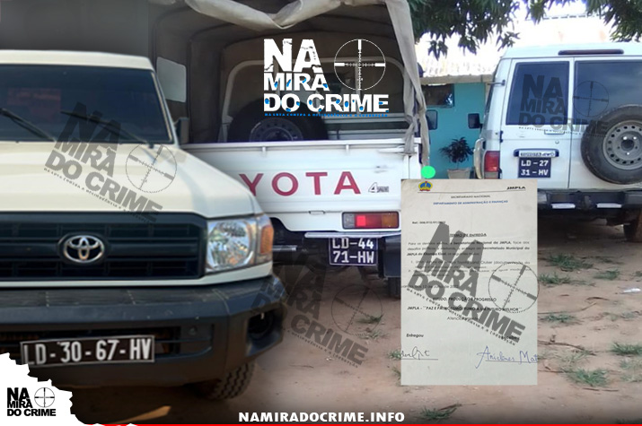 No Kilamba Kiaxi: Militantes do MPLA acusados de desviar 04 viaturas do partido e colocaram no serviço de rent-a-car continuam impunes