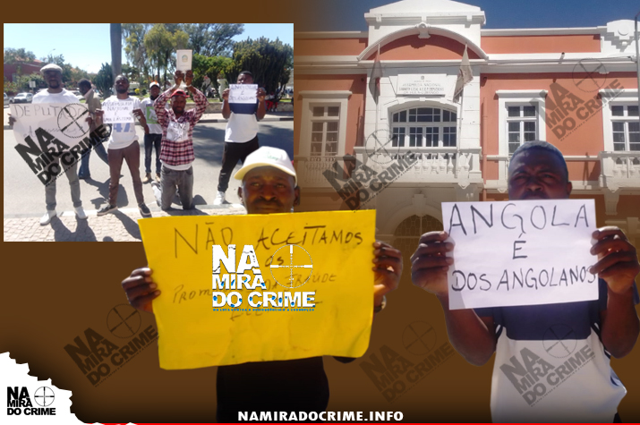 Activistas na Huíla manifestam-se contra 'inércia' dos deputados na Assembleia Nacional
