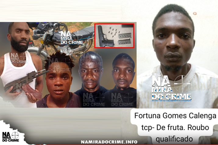 Matou em Janeiro e fugiu das celas: DIIP captura "De Frutá" altamente perigoso (denunciado pelo Na Mira do Crime)