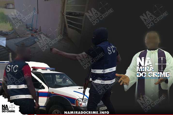 Na madrugada: Agentes da Polícia e do SIC em Cacuaco “invadem” residência paroquial à procura de arma de fogo