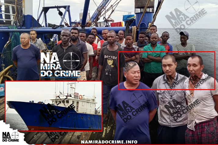 No Soyo- Autoridades navais apreendem navio de pesca com 26 mil litros de combustível