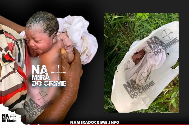 Recém-nascido encontrado (com vida) numa vala no município do Cazenga