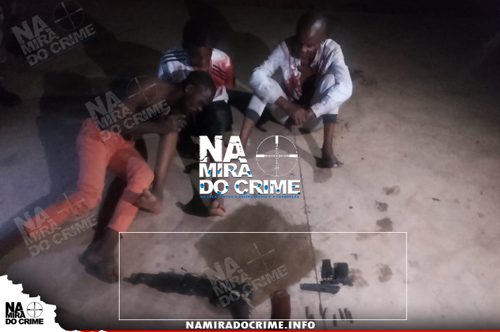 Buscas e revistas na ponte amarela: Reacção e patrulhamento de Luanda captura supostos bandidos que transportavam akm e pistolas numa pasta