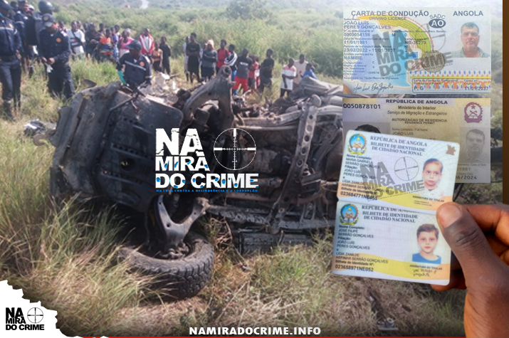 Acidente de viação no Cuanza-Sul mata cidadão português e a filha de 06 anos e deixa outras pessoas gravemente feridas