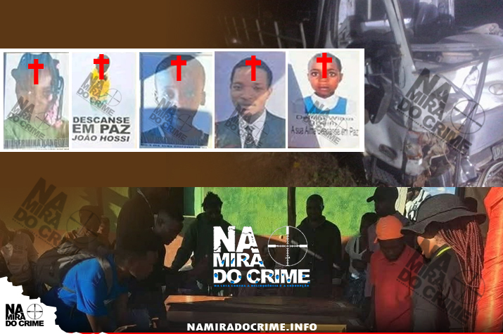 UNITA acusa JMPLA: Cinco pessoas morreram e sete outras ficaram gravemente feridas em consequência de um acidente de viação ocorrido no município do Sambo