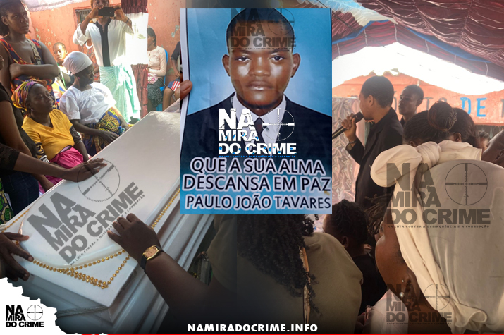 Vai hoje a enterrar o jovem queimado com gasolina por perder um par de tênis avaliado em 7 mil kwanzas