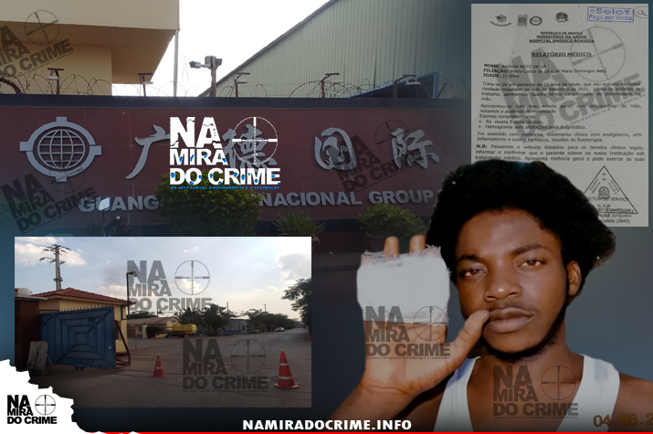 Empresa chinesa "Guangde Internacional Group" despede cidadão angolano após contrair deficiência durante acidente de trabalho