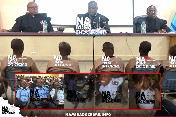 Tribunal Militar de Luanda julga e condena oito efectivos da PNA acusados de agressão contra oficial e conduta indecorosa