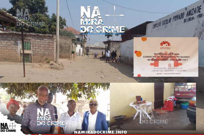 Em Viana- Aumento da criminalidade leva comissão de moradores do km 9 a auscultar a população