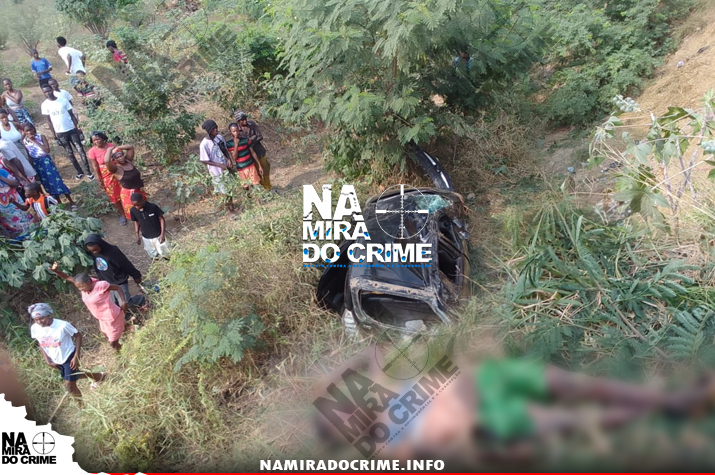 No Paraíso: Acidente de viação resulta em morte de uma criança e deixa dois feridos graves
