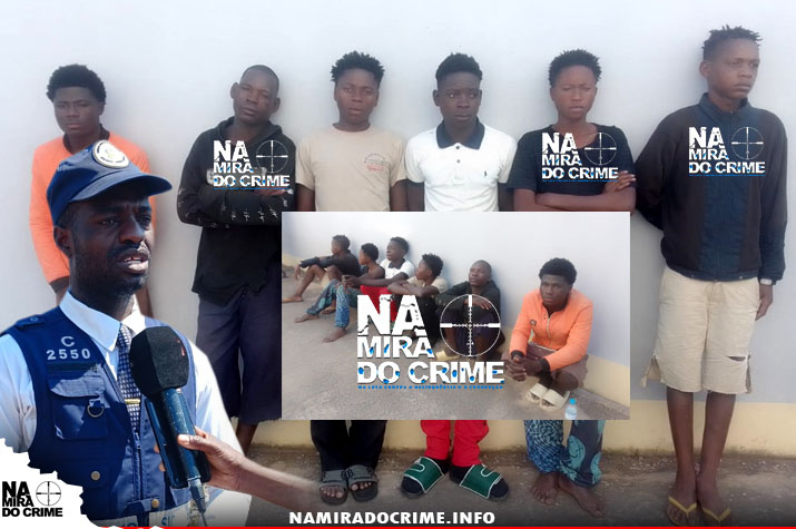 SIC detém 06 cidadãos implicados nos crimes de homicídio qualificado e abuso sexual de menor em Malanje