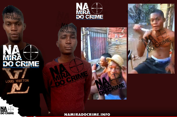 Viralizaram nas redes sociais num vídeo que fazia apologia ao crime: "Mana Moça" e "Barraba" dos "12 Letras" vejam o sol aos quadradinhos no Kilamba Kiaxi