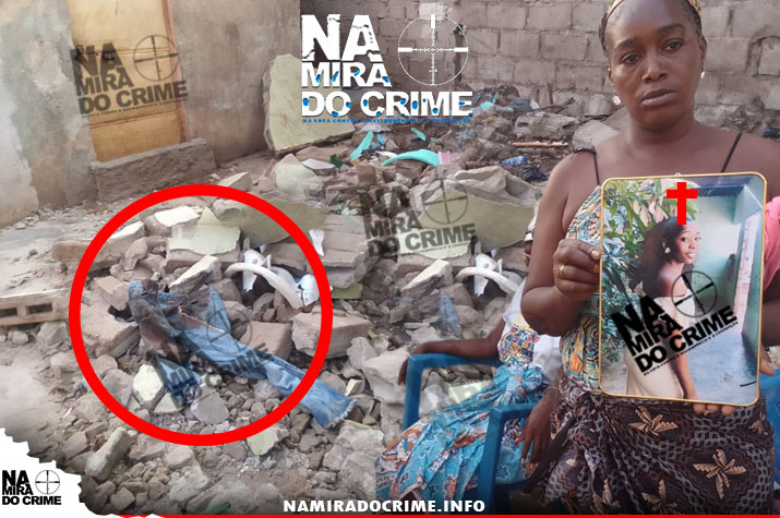 Muro desaba e mata mulher de 28 anos no Sambizanga