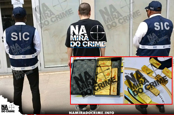 Chinês tentou sair de Angola com 'barras de ouro' avaliadas em mais de 470 milhões de kwanzas