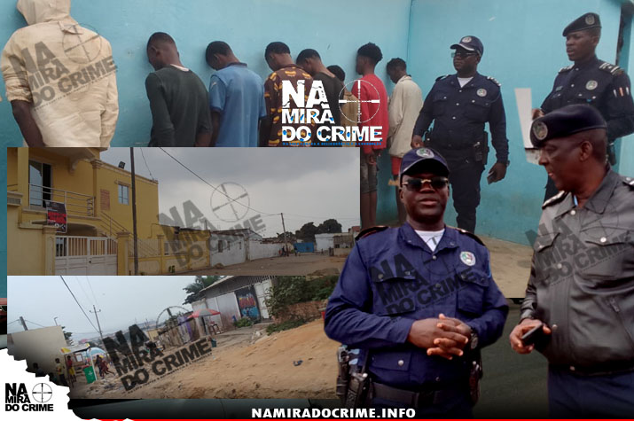Denunciados pelo Na Mira do Crime: Polícia no Hoji-ya-Henda captura bandidos que perturbavam a ordem no bairro dos Ossos