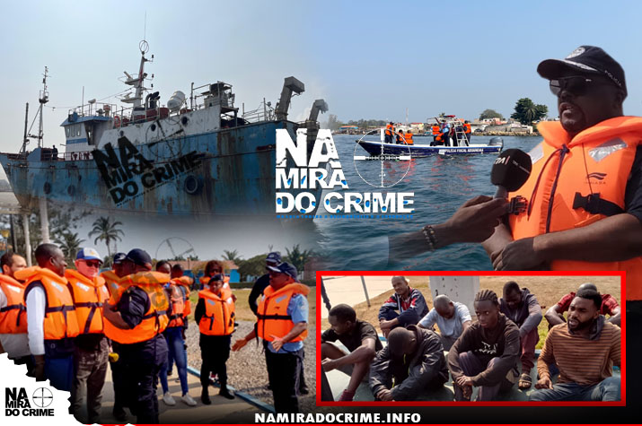 Polícia detém 10 cidadãos nacionais que contrabandeavam combustível em duas embarcações