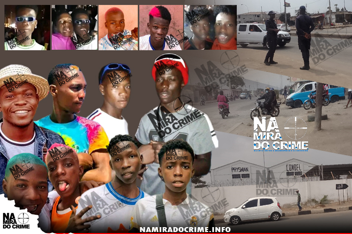 "Delcio", "Nádio", "Rufino", "Bailundo", "Macode",  "Santos", "Maridão", "Mi Kapa", e o De Fubá" - Moradores do Cazenga identificam marginais que incentivam as "lutas de grupos" e assaltos na Condel