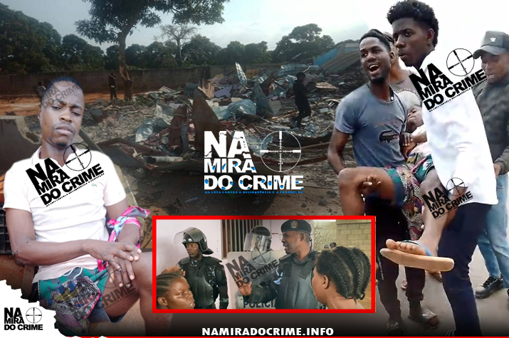 Demolições na fazenda Pérola do Kikuxi - Polícia dispara contra jovem que pediu um minuto para tirar os seus haveres de casa