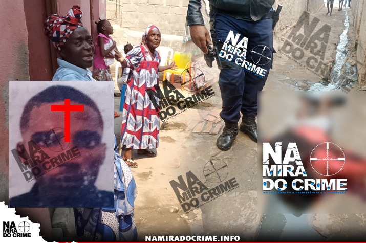 Na Maianga: Anciã chora morte do neto morto com disparo de arma de fogo na região da nuca