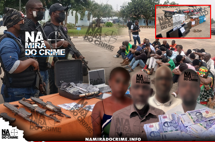 DIIP-Luanda 'cerca' rua 16 do Mártires do Kifangondo e captura cidadãos mauritanianos e angolanos que compram ouro roubado e injectavam dinheiro falso no sistema financeiro