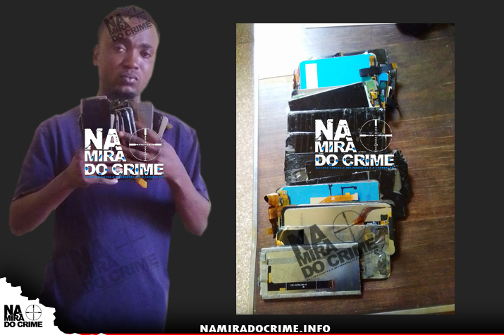 Polícia na Quibala detém cidadão que vendia carcaças de telefone dissimuladas em capas novas