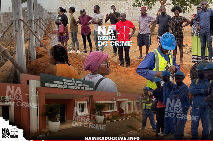 Administração do Calumbo não reage? Chineses alegam que compraram todo bairro Nguimbe-01 em Calumbo e estão à expulsar os moradores com protecção de homens armados