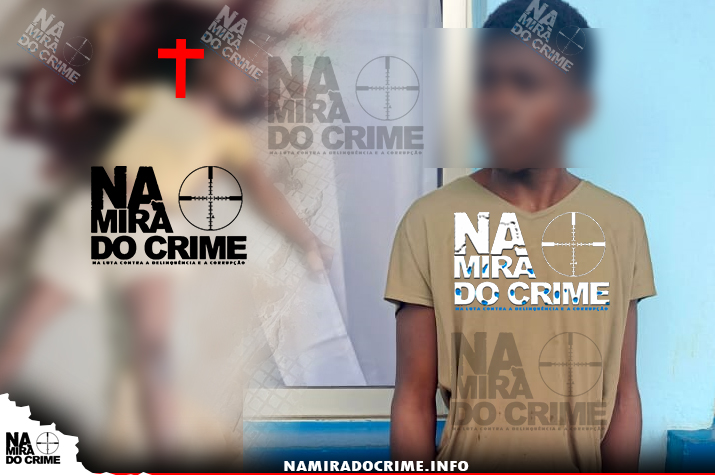 Polícia detém jovem de 18 anos suspeito de ter assassinado menor de 08 anos sem motivos aparente