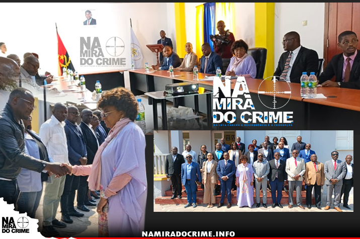 Provedora-Geral de justiça visita o serviço de investigação criminal no Namibe