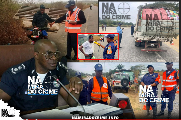 Em uma semana: DTSR arrecada mais de 25 milhões de kwanzas em multas aplicadas por transgressões ao código de estrada