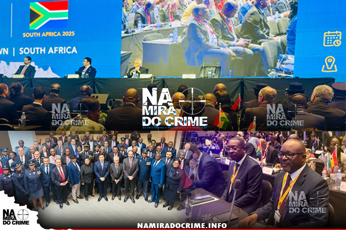 Altas patentes da PNA e do SIC participam na 27ª conferência regional africana da Interpol  na cidade do Cabo
