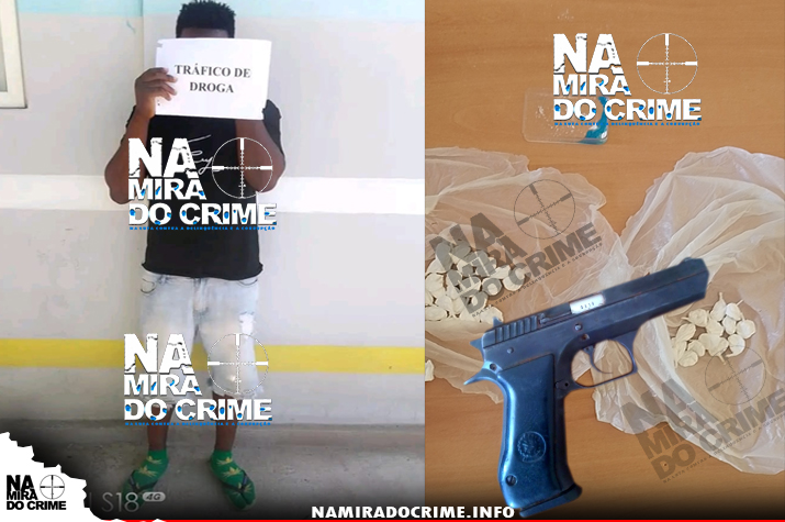 Compra o produto no Zango: SIC captura traficante de cocaína no Huambo que vendia o produto armado com uma Jericho