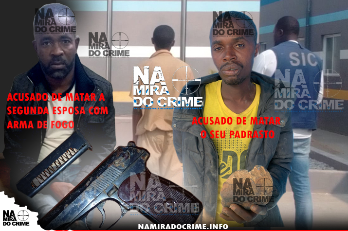 SIC - Huíla apresenta cidadão acusado de matar a segunda esposa com arma de fogo motivado por ciúmes