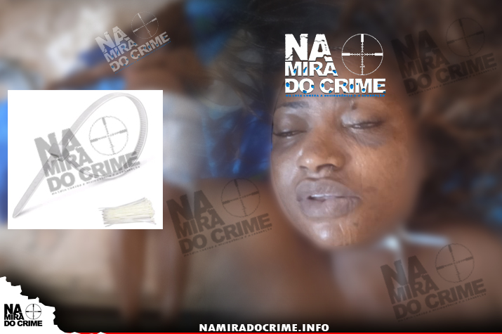 Corpo de uma mulher encontrada num quarto de hospedaria no Panguila enforcada com abraçadeira plástica