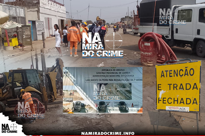 Tempo de chuva: Moradores do Cazenga mostram - se preocupados com atraso na reabilitação da sétima avenida