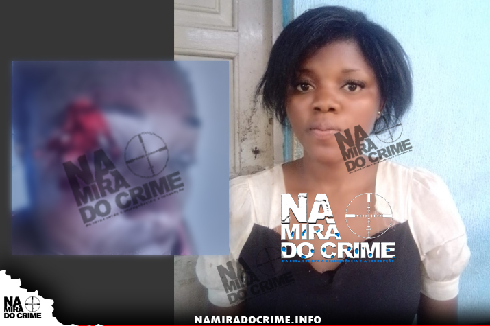 No Sambizanga: Jovem de 24 anos arranca o olho direito da vizinha com golpes de caco de garrafa depois de um desentendimento