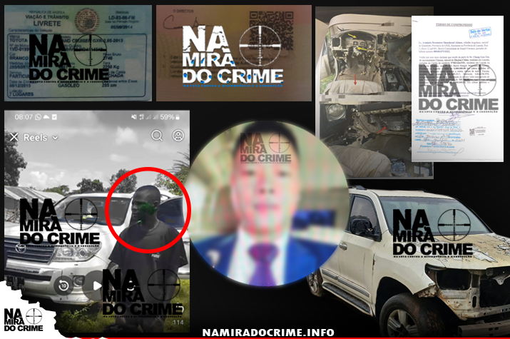 Por 05 milhões emprestados -  Cidadão chinês acusado de vandalizar uma viatura Land Cruiser GXR V8 de um cidadão angolano e nega-se a pagar, processo 5583/24/ está 'engavetado' na PGR