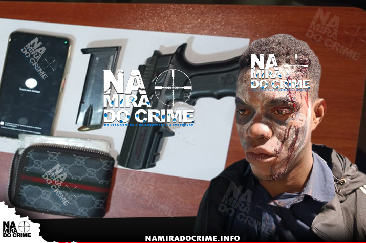 Suposto Tenente Coronel das FAA rouba moto e é recolhido pelo DIIP no município da Samba