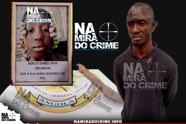 Por causa de 18 mil kwanzas: Conheça o rosto do cidadão que bateu e electrocutou a filha de menor de 09 anos até à morte