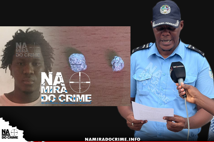 Cidadão do Burkina Faso capturado em Cabiri quando comercializava "crack" ao preço de 2 mil kwanzas