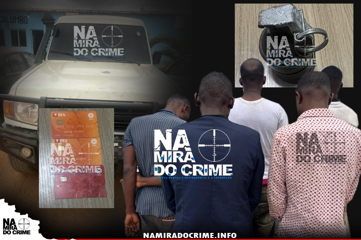 Desmantelado em Icolo e Bengo grupo de bandidos que assaltavam com granada e AKM