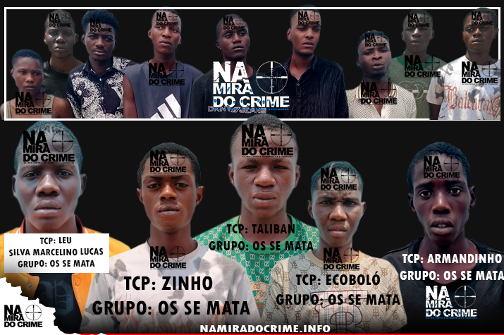 DIIP-Luanda: Brigada Anticrime "varre" bairro Kima Kieza no Cazenga e captura bandidos denunciados pelo Na Mira do Crime