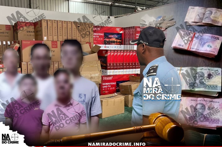 Juiz de Garantias determina medida de coacção mais gravosa para quatro chineses acusados de contrafacção (de marca de tv)
