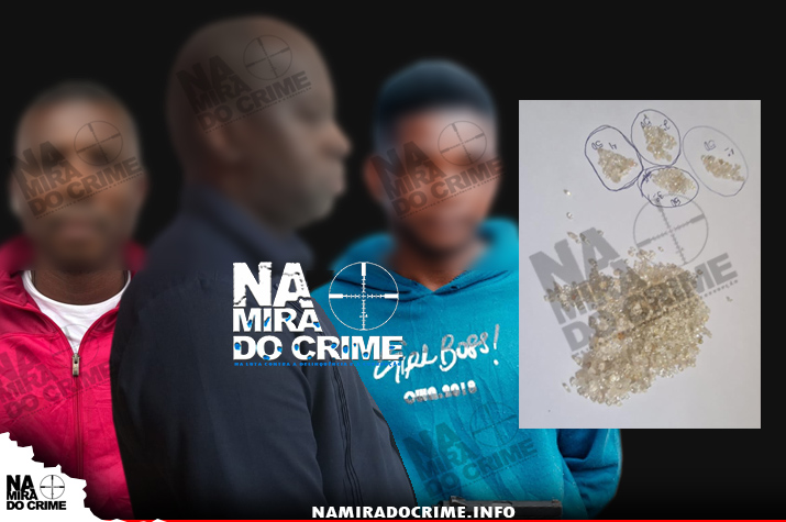 Libanês apanhado na Lunda Norte com mais de 7500 pedras de diamantes