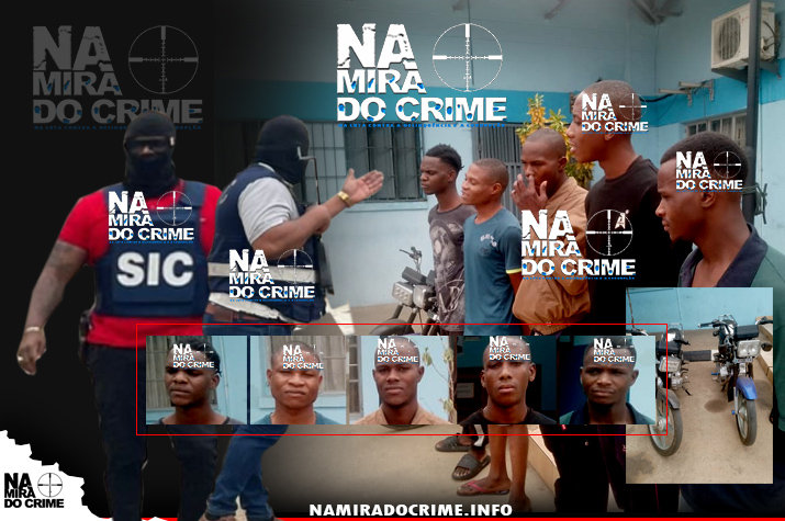 Altamente perigosos: SIC-Luanda captura bandidos que roubavam moto-táxistas e comerciantes com AKM, efectivo do MININT foi vítima dos criminosos