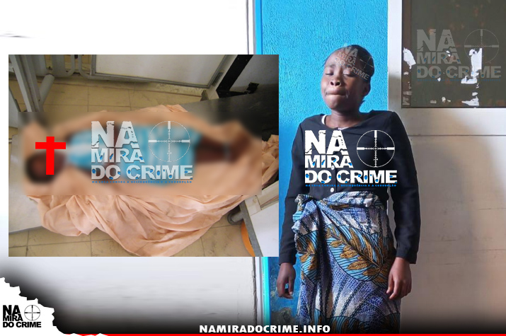 Deu banho ao cadáver e escondeu num lençol: Mulher de 23 anos acusada de estrangular a filhas de 06 anos até à morte sem motivos aparente
