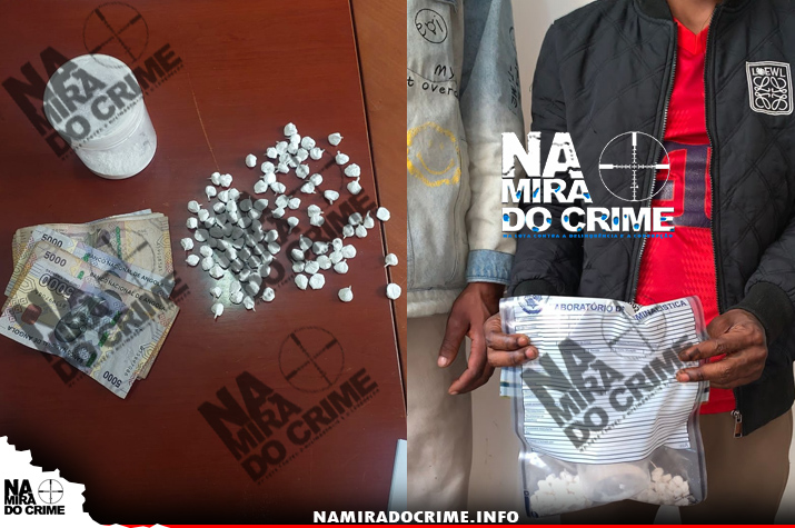 Fornecedor é o "Masta":  DIIP na Huíla apreende mais de 100 porções de cocaína saída de Luanda avaliada em mais de 1 milhão e 500 mil kwanzas