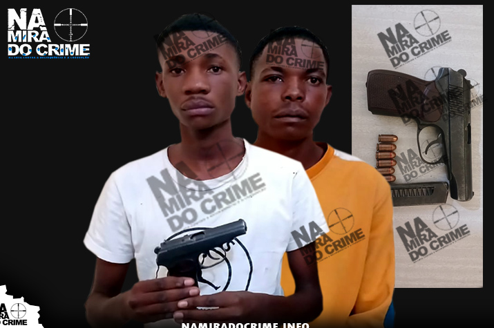 Polícia desmantela grupo de marginais que assaltavam transeuntes com arma de fogo