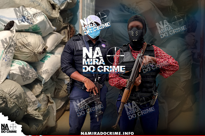 DIIP no Baia apreende mais de 3 toneladas de droga (liamba) avaliados em mais de 5 milhões de kwanzas, Zango, Palanca e Kikolo seriam os mercados de distribuição