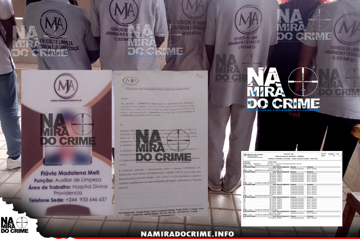 MJA diz que a culpa é do MINFIN - Funcionários da empresa de limpeza e jardinagem reclamam da falta de salários no Hospital Divina Providência