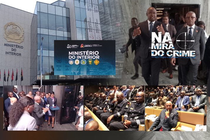 Ministro de Estado e Chefe da Casa Militar do PR inaugura 'novo' edifício do Ministério do Interior